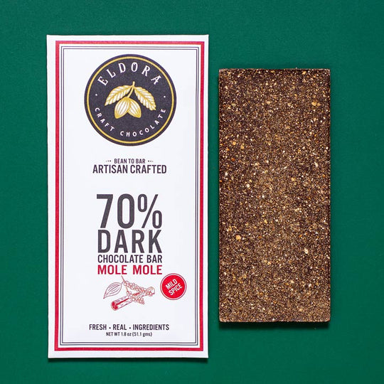 Mole Mole Chocolate Bar Eldora Craft Chocolate