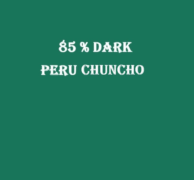 85% Dark  Peru Chuncho 1.8 oz Bar