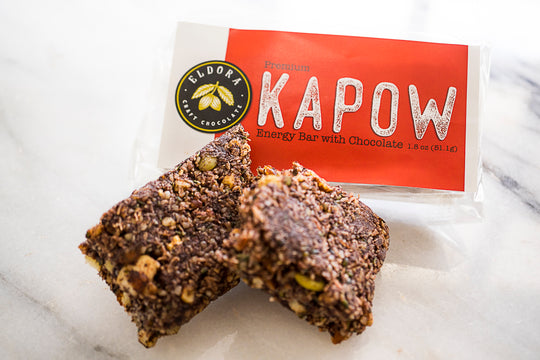 Kapow Energy Bar Eldora Craft Chocolate